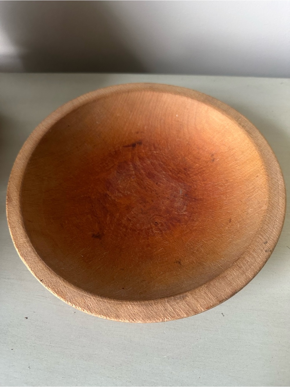 Vintage munsing wood dough bowl